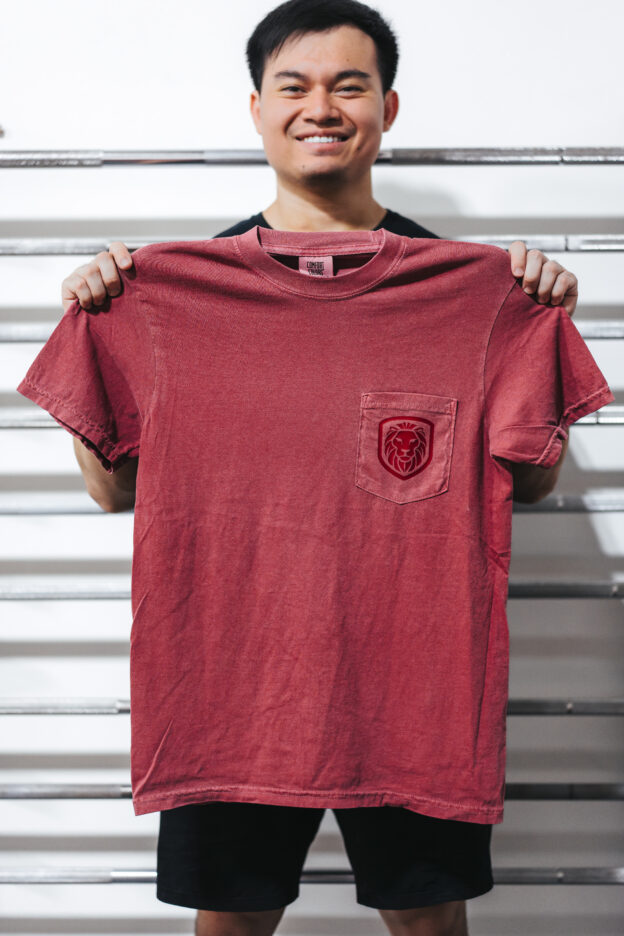 Perfect Pocket Tee: Brick - Image 2